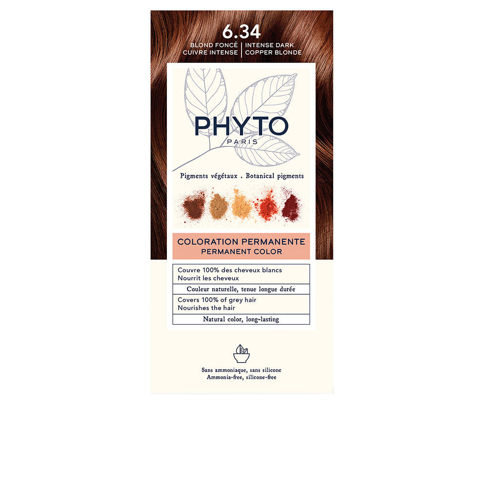 PHYTOCOLOR #6.34 Dark Copper Blonde 4 u