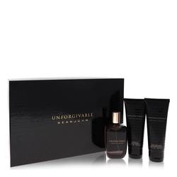 Unforgivable by Sean John - Gift Set -- 4.2 oz Eau De Toilette Spray + 3.4 oz Shower Gel + 3.4 oz After Shave Balm