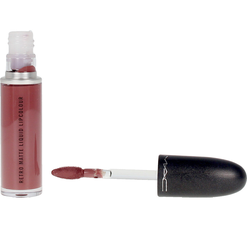 RETRO MATTE liquid lip colour #topped with brandy
