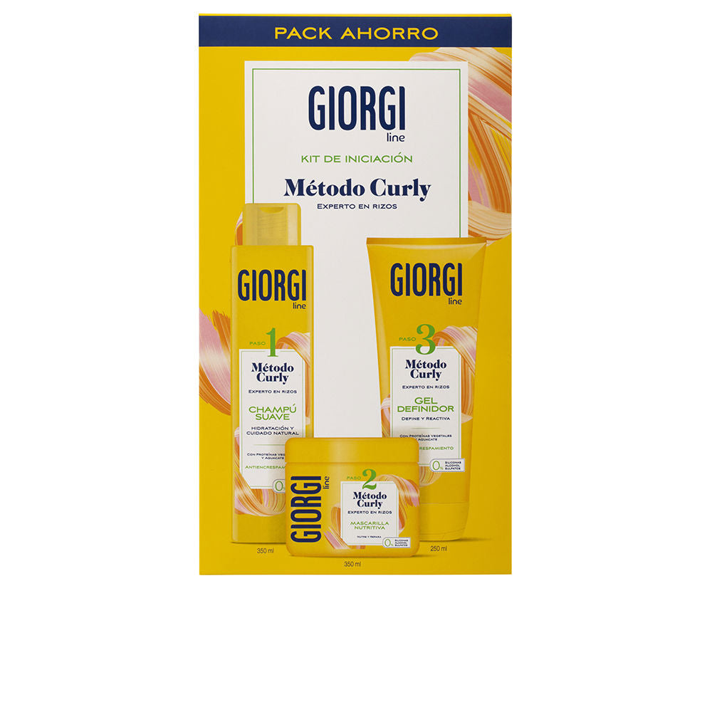 GIORGI CURLY METHOD LOT 3 pcs