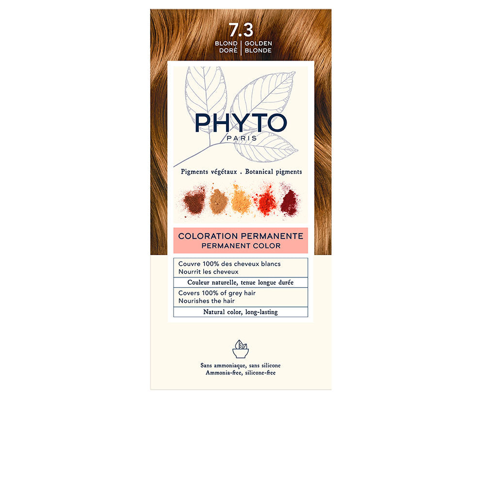 PHYTOCOLOR #7.3-rubio dorado 4 u