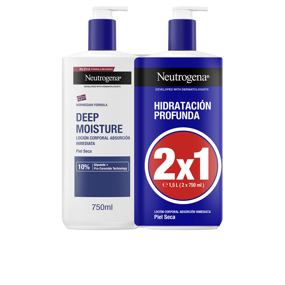 DEEP HYDRATION dry skin lotion pack 2 x