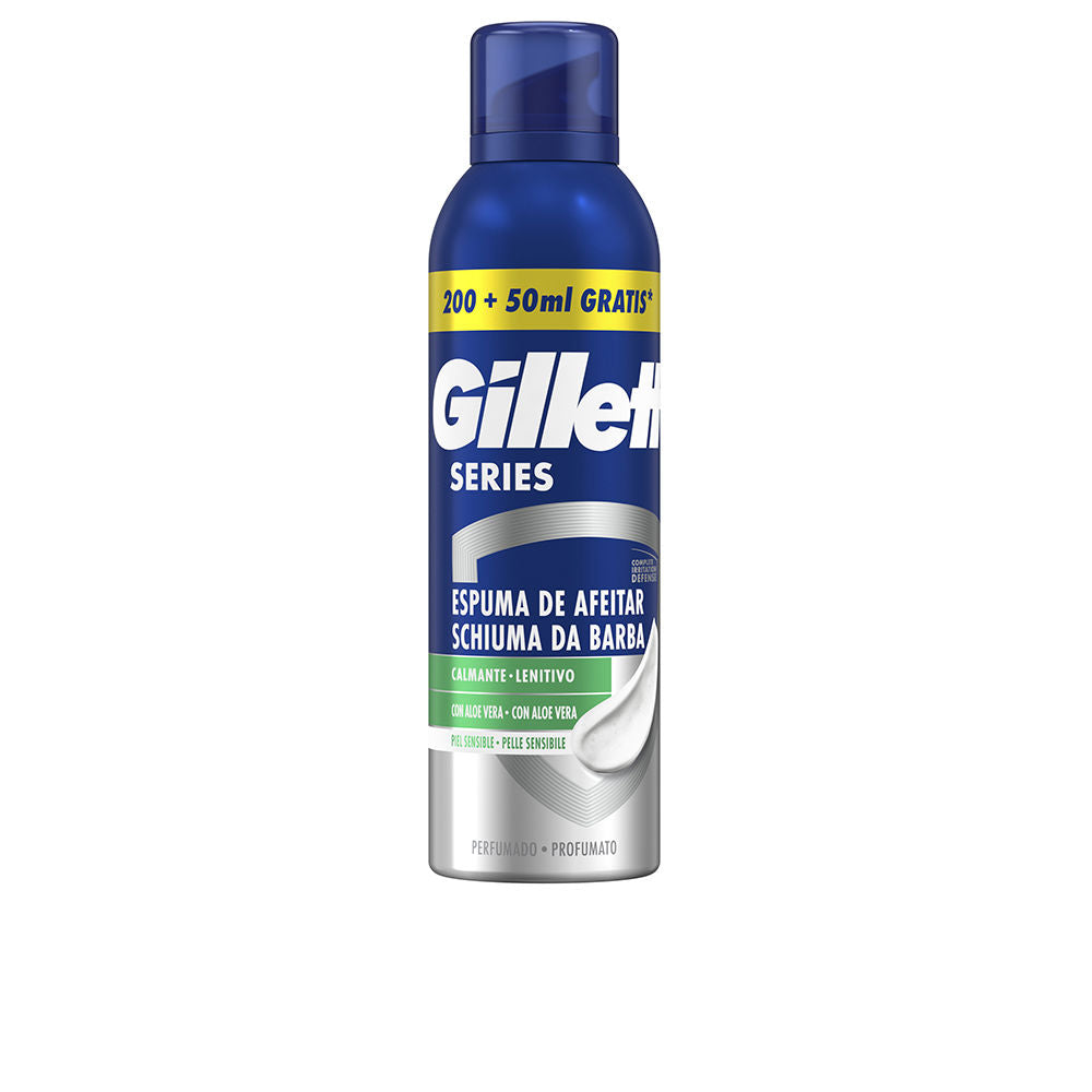 GILLETTE SERIES shaving foam sensitive skin 250 ml