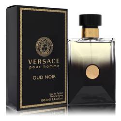 Versace Pour Homme Oud Noir by Versace - Eau De Parfum Spray 3.4 oz