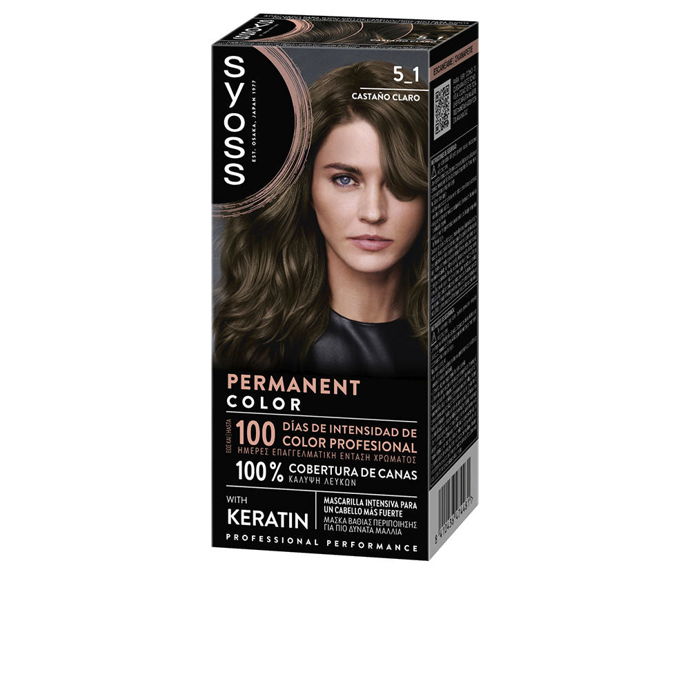 PERMANENT COLOR #5.1-Castaño Claro 1 u