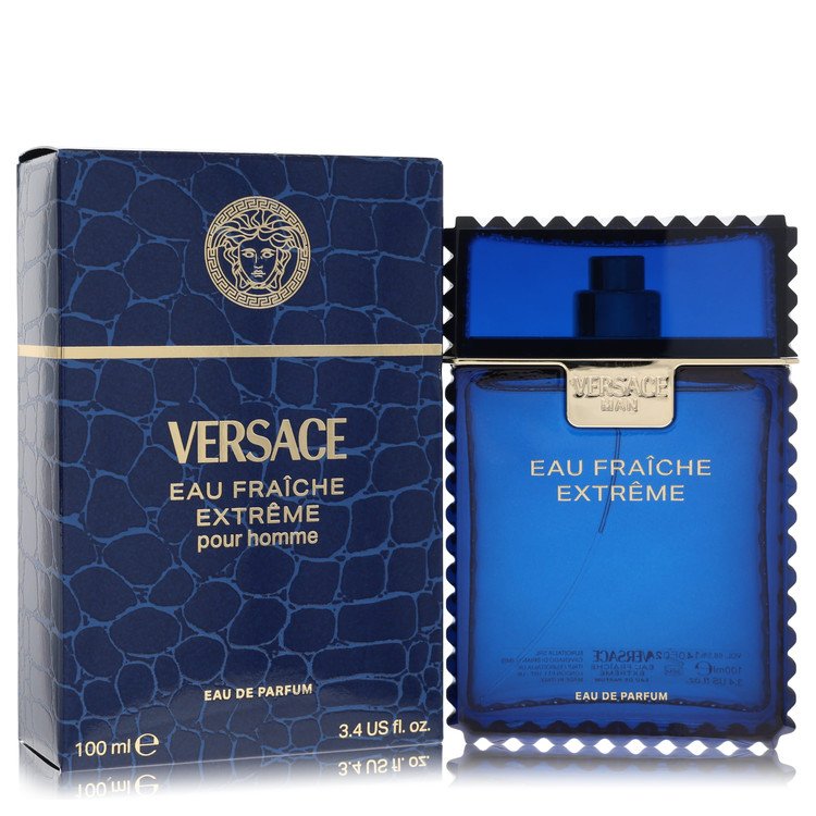 Versace Man Eau Fraiche Extreme by Versace - Eau De Parfum Spray 3.4 oz