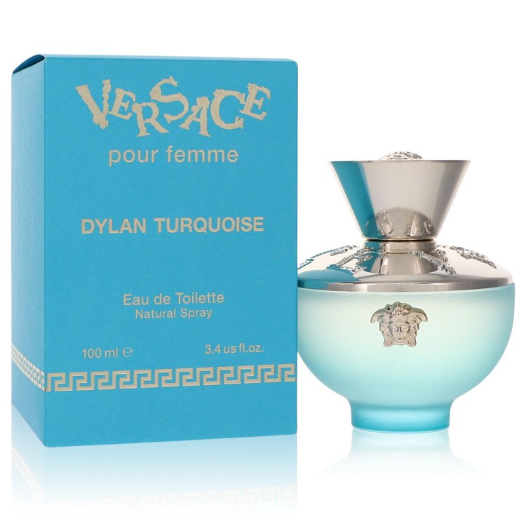 Versace Pour Femme Dylan Turquoise by Versace - Eau De Toilette Spray 3.4 oz