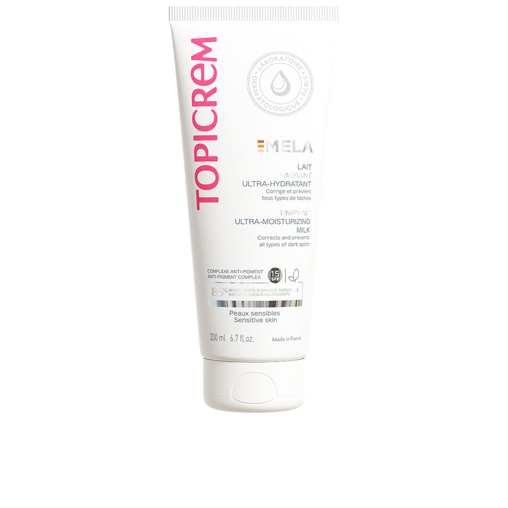 MELA ultra-moisturizing unifying body milk SPF15+