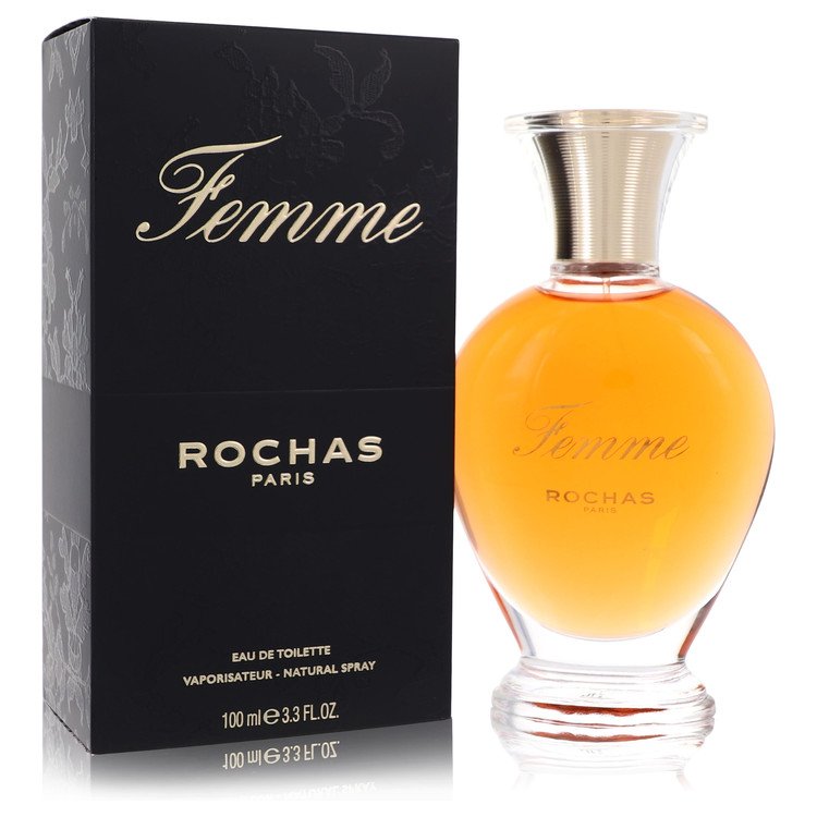 Femme Rochas by Rochas - Eau De Toilette Spray 3.4 oz
