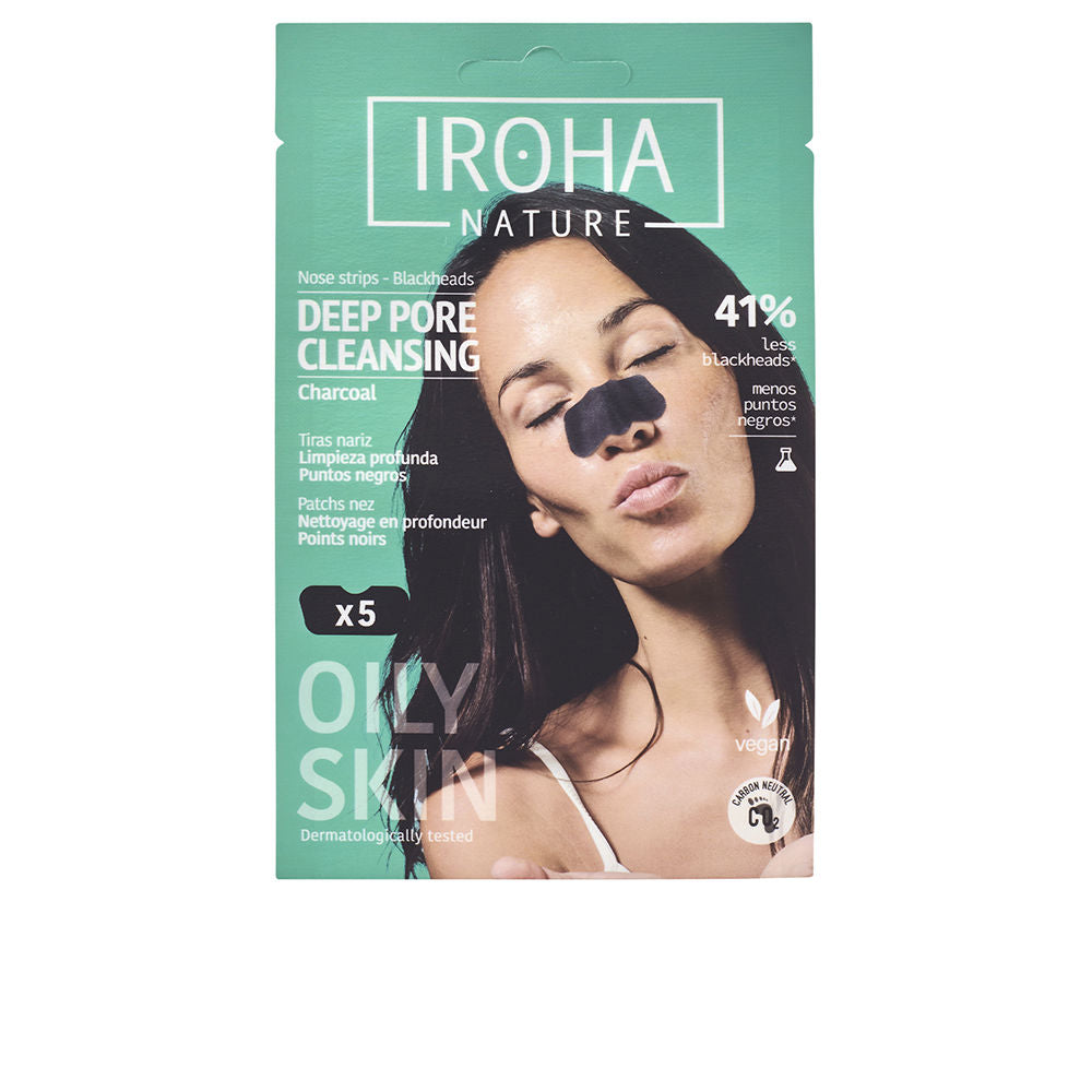 DETOX CHARCOAL BLACK nose strips