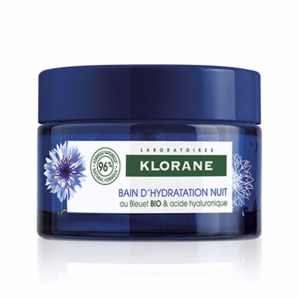 BIO CORNFLOWER & HYALURONIC ACID night hydration bath 50 ml