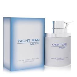 Yacht Man Metal by Myrurgia - Eau De Toilette Spray 3.4 oz