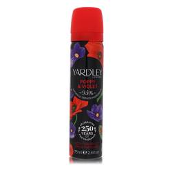 Yardley Poppy & Violet by Yardley London - Body Fragrance Spray 2.6 oz