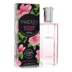 Yardley Blossom & Peach by Yardley London - Eau De Toilette Spray 4.2 oz