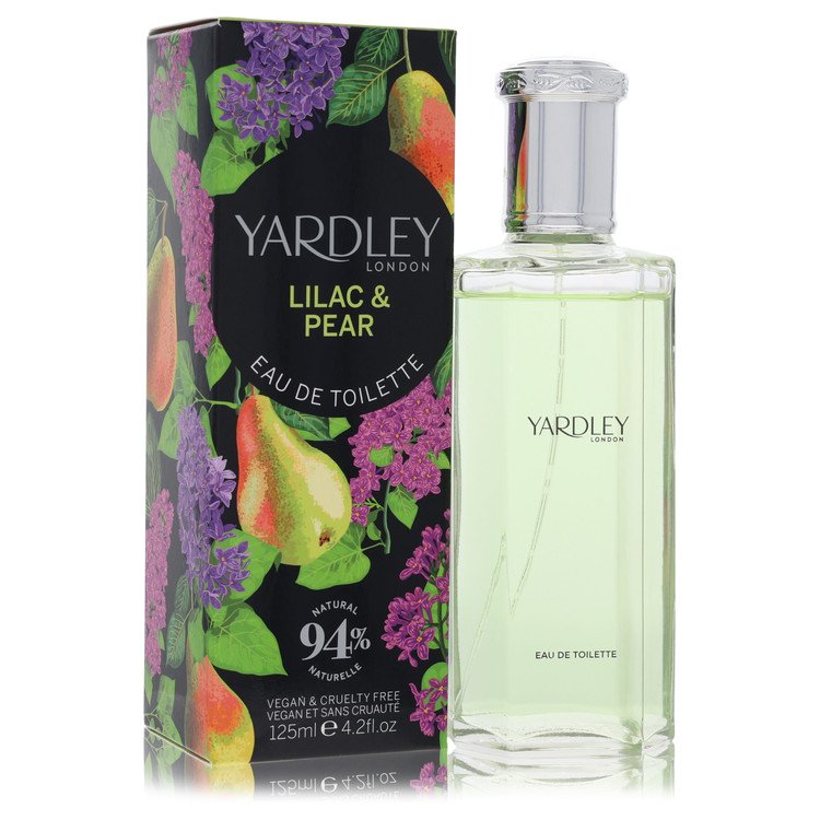 Yardley Lilac & Pear by Yardley London - Eau De Toilette Spray 4.2 oz