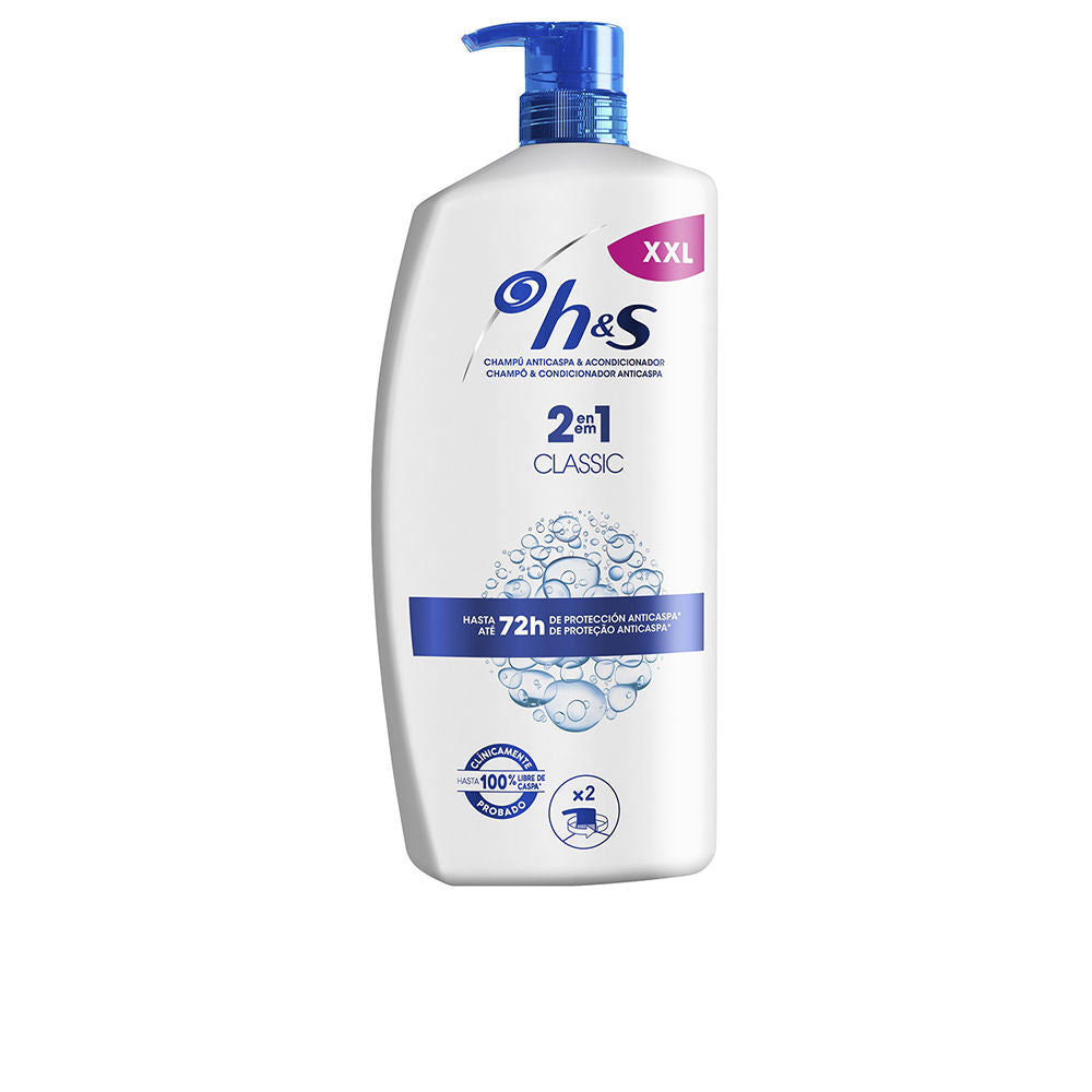 H&S CLASSIC 2in1 anti-dandruff shampoo and conditioner pump 1000ml