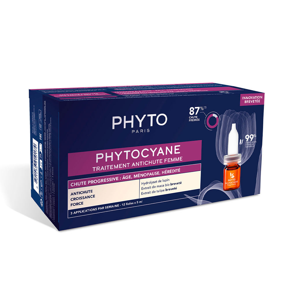 PHYTOCYANE progressive hair loss treatment for women 12 x 5 ml