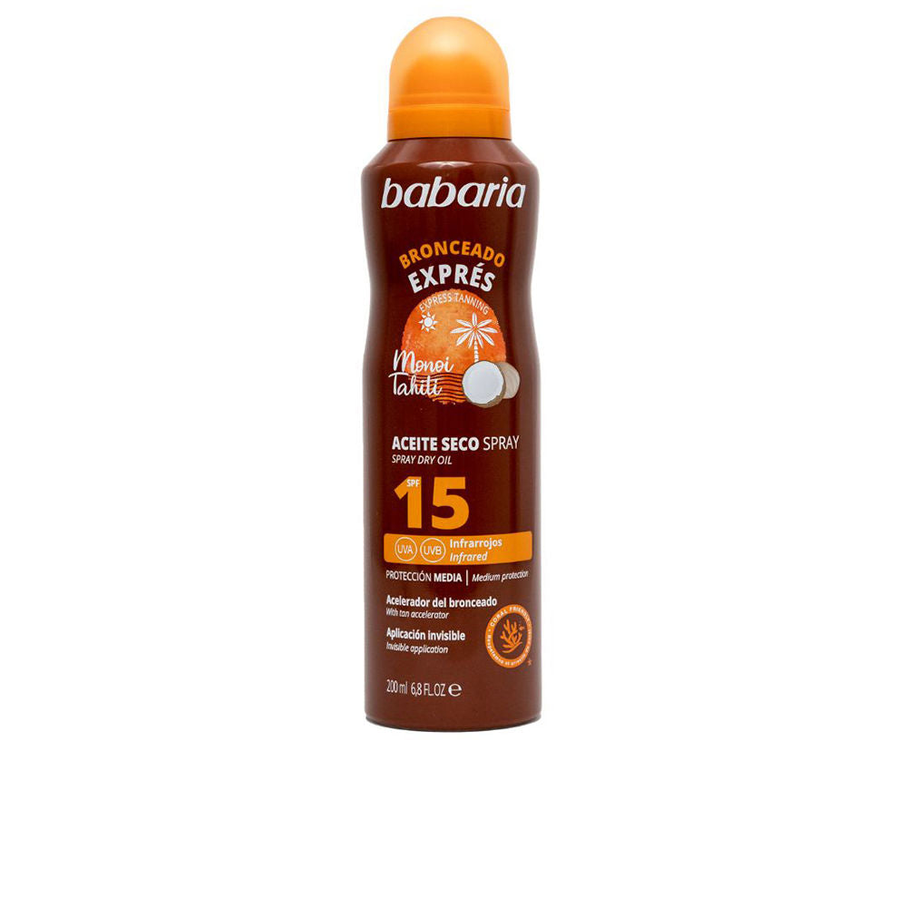 BRONCEADO EXPRÃ‰S aceite seco spray SPF15