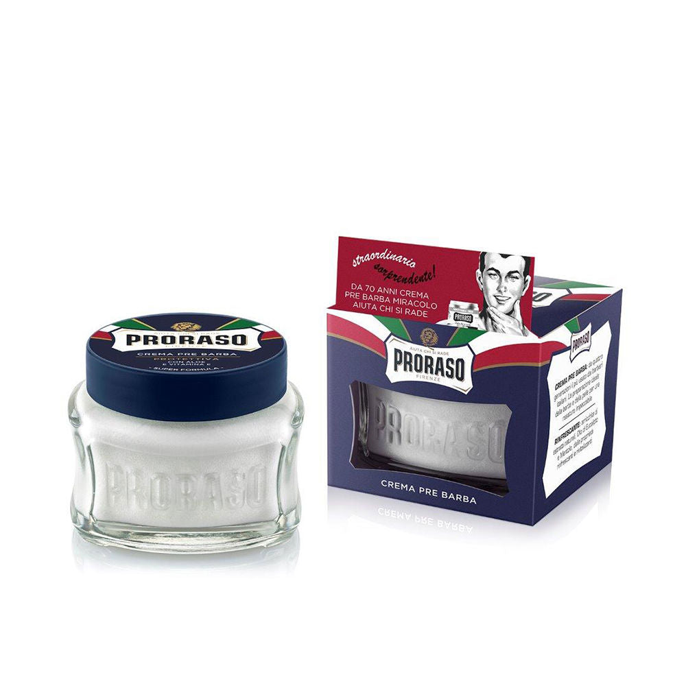 BLUE pre shave cream