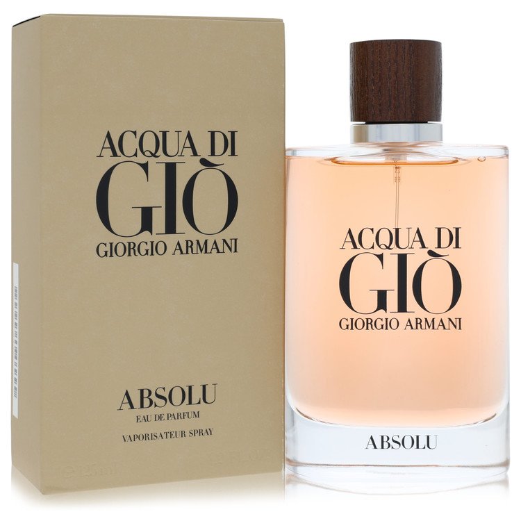 Acqua Di Gio Absolu by Giorgio Armani - Eau De Parfum Spray 4.2 oz