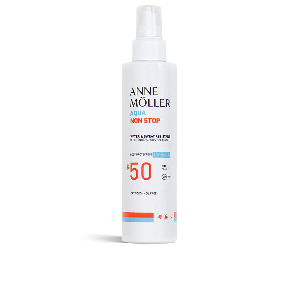 AQUA NON STOP water and sweat resistant spray SPF50+ 175 ml