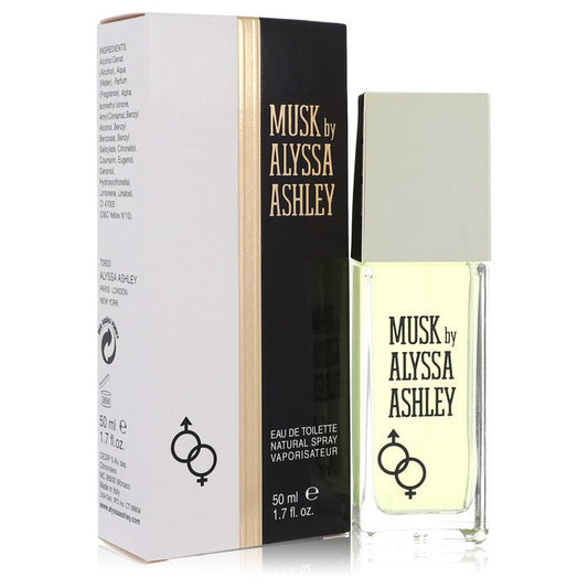 Alyssa Ashley Musk by Houbigant - Eau De Toilette Spray 3.4 oz