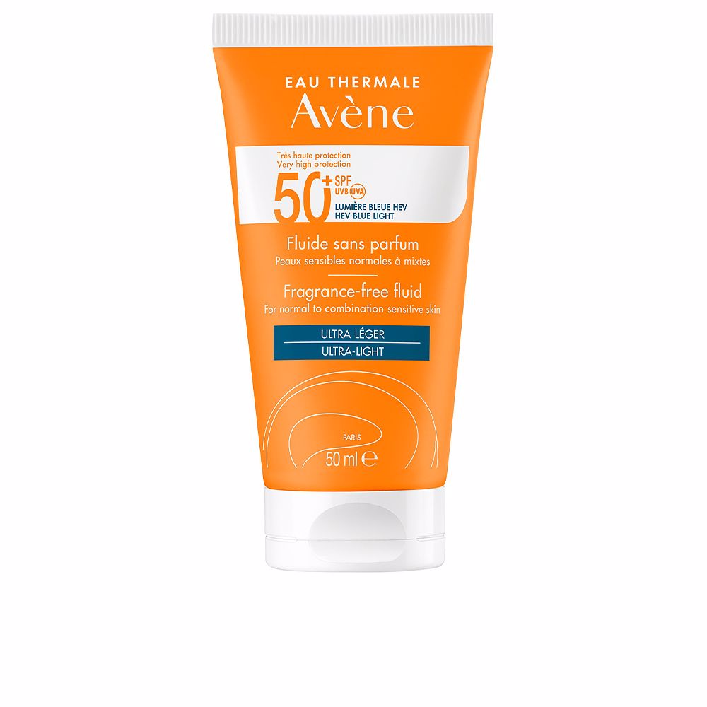 SOLAIRE HAUTE PROTECTION fluido sin perfume SPF50+