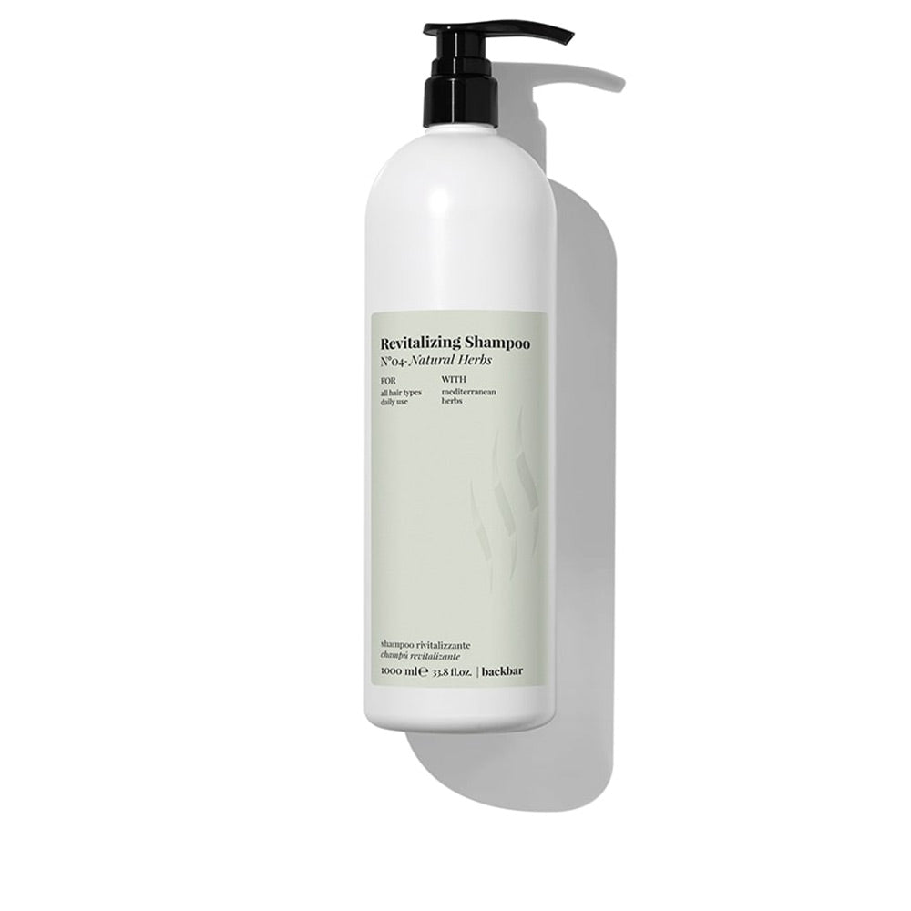 BACK BAR revitalizing shampoo nÂº04-natural herbs