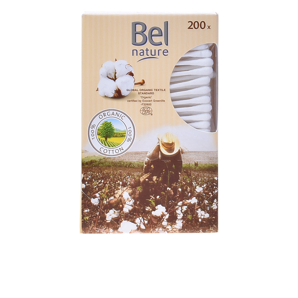 NATURE ECOCERT bastoncillos cartÃ³n algodÃ³n orgÃ¡nico