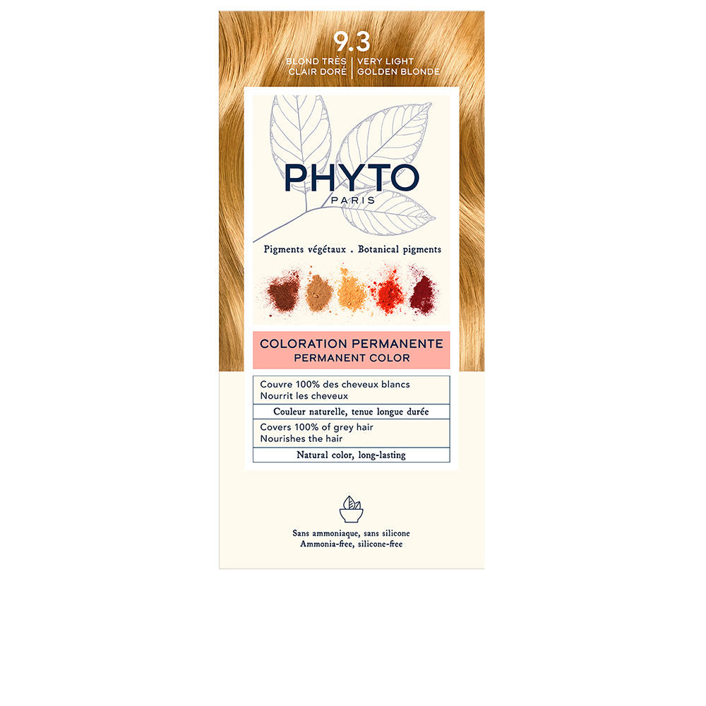 PHYTOCOLOR #9.3-rubio dorado muy claro 4 u