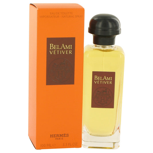 Bel Ami Vetiver by Hermes - Eau De Toilette Spray 3.3 oz
