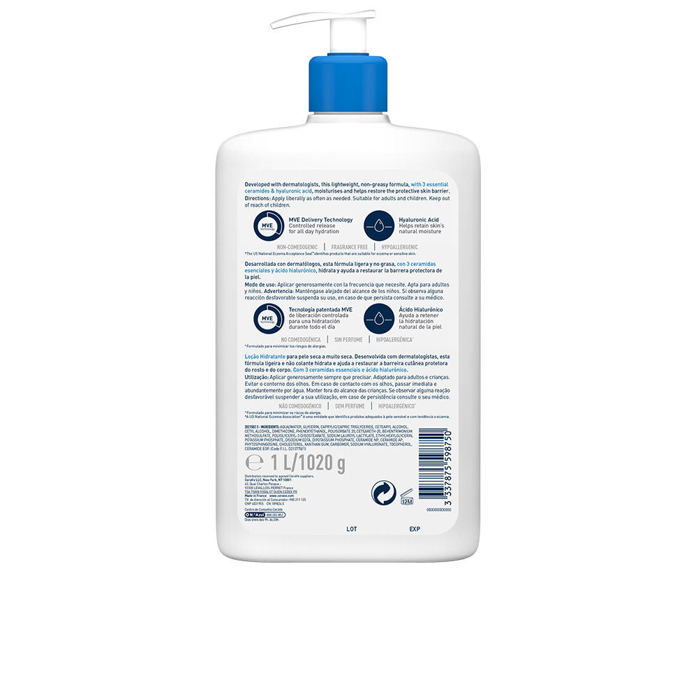 MOISTURIZING LOTION dry to very dry skin