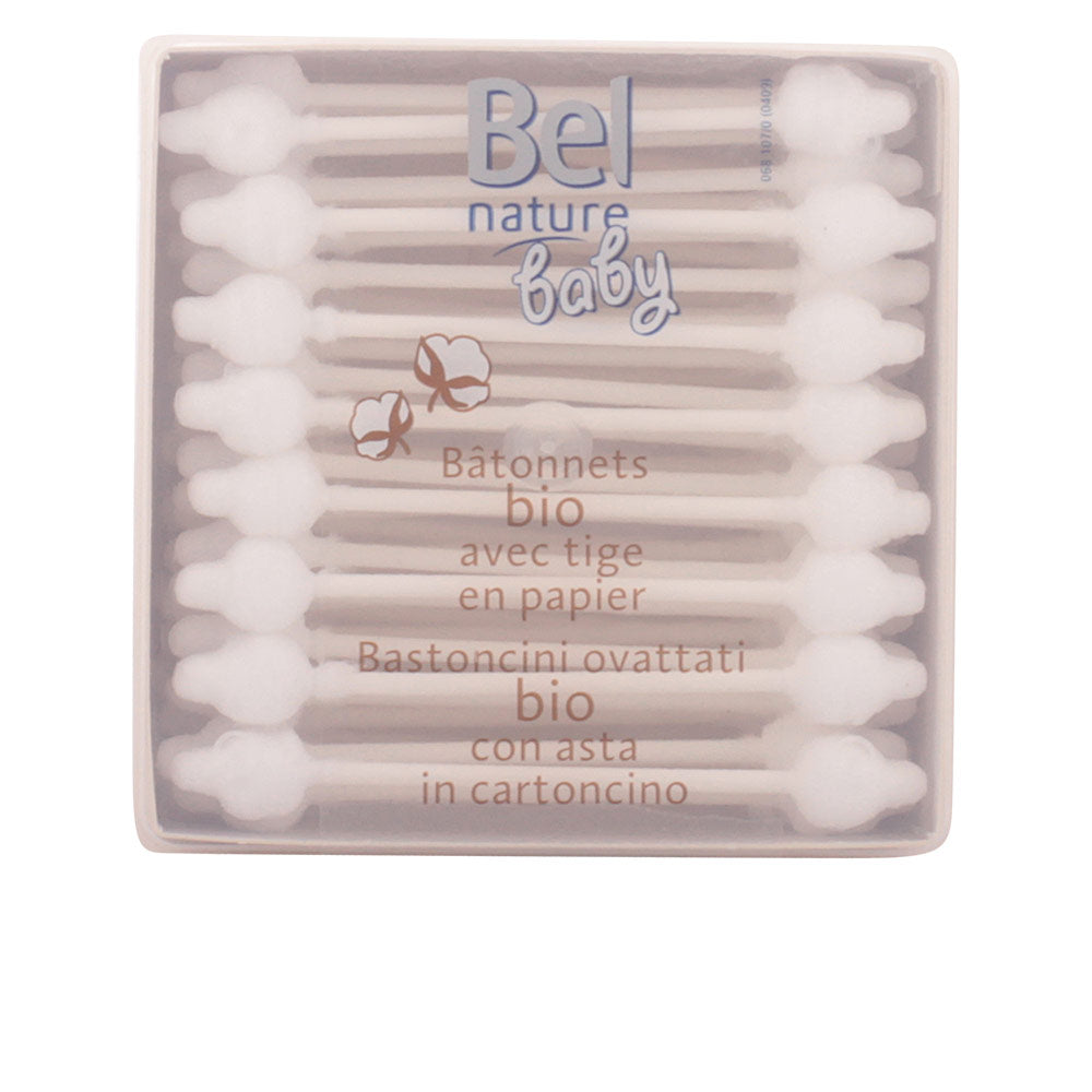 NATURE ECOCERT bastoncillos seguridad algodón 100% 60 pz