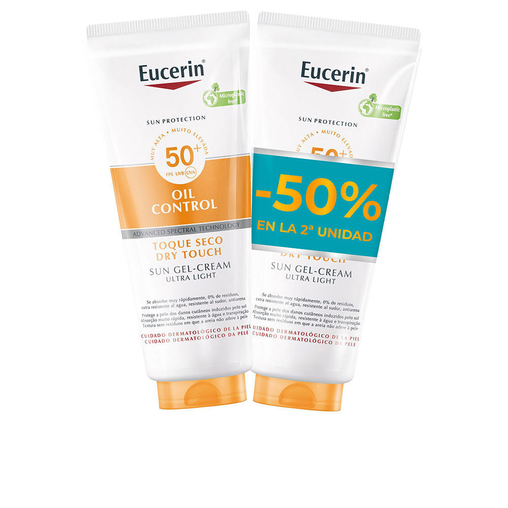 SUN BODY OIL CONTROL gel-cream SPF50+ pack 2 x 200 ml