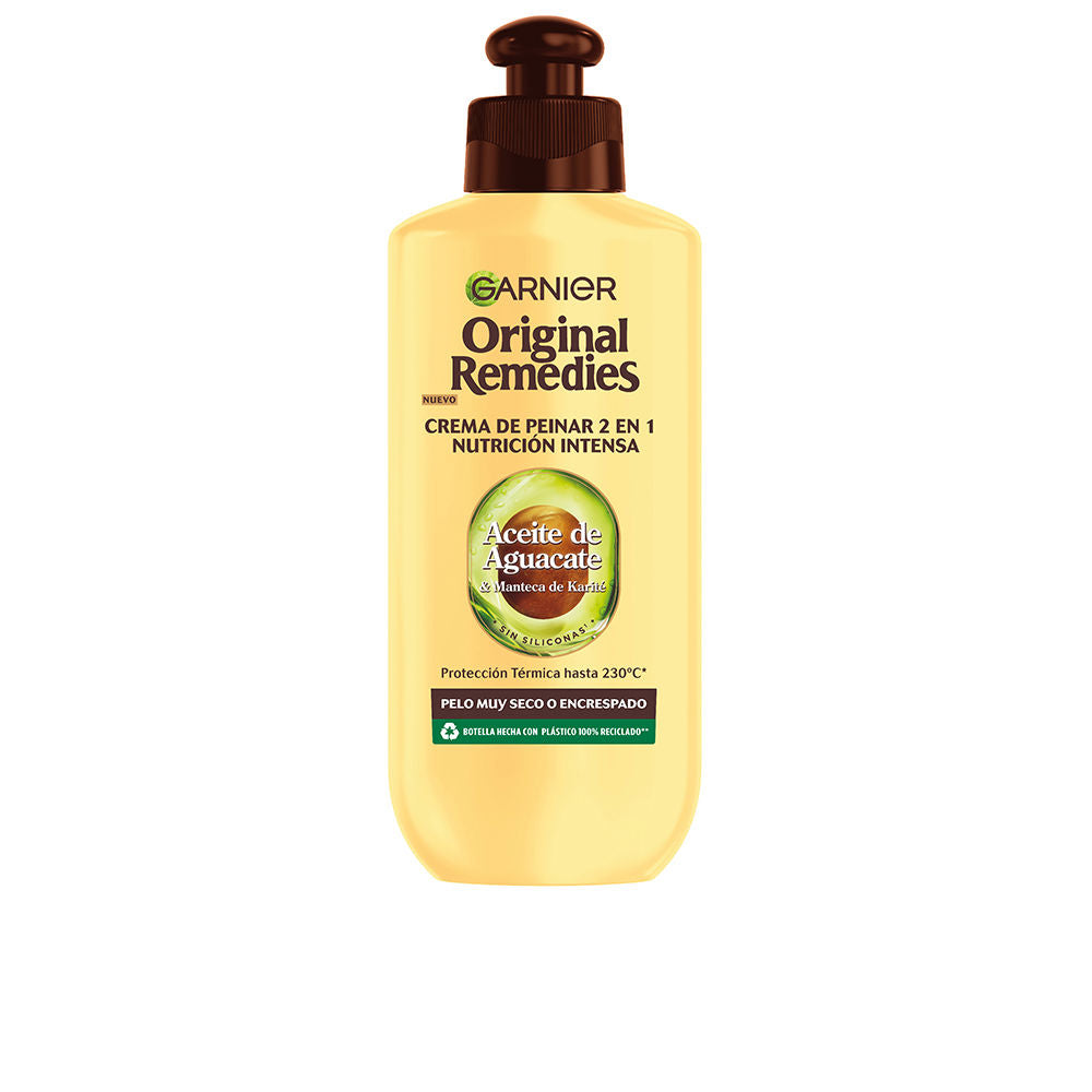 ORIGINAL REMEDIES leave-in cream avocado & shea 200 ml