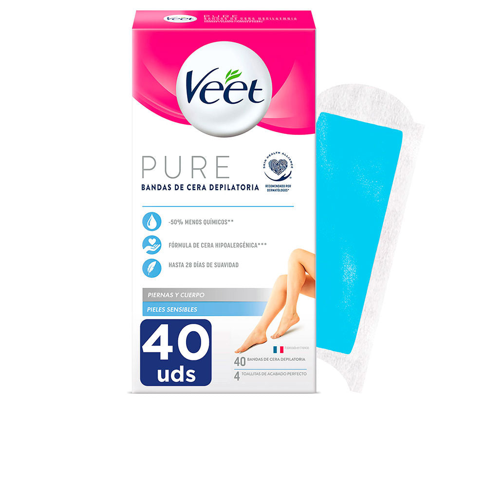 PURE WAX BANDS sensitive skin body