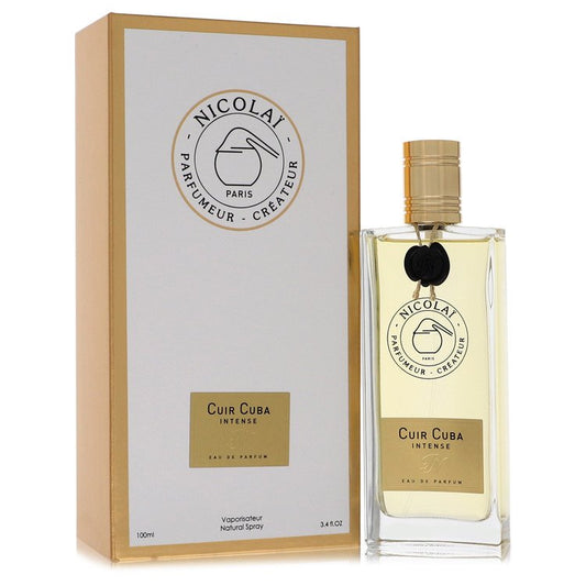 Cuir Cuba Intense by Nicolai - Eau De Parfum Spray (Unisex) 3.4 oz