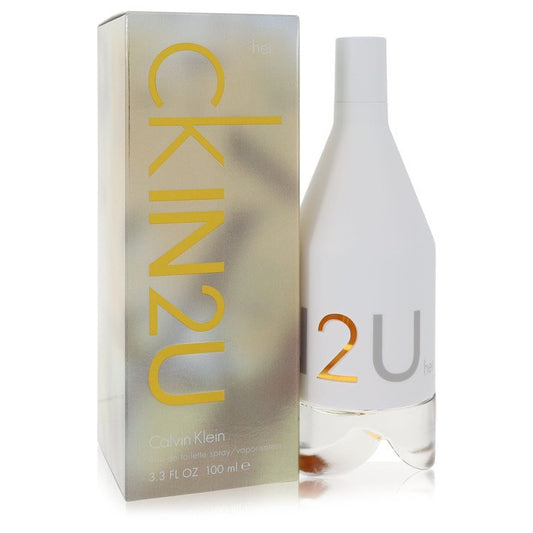 CK In 2U by Calvin Klein - Eau De Toilette Spray 3.4 oz