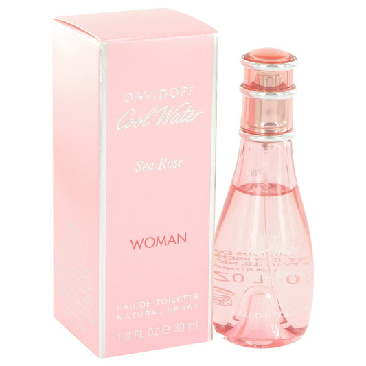 Cool Water Sea Rose by Davidoff - Eau De Toilette Spray 1 oz
