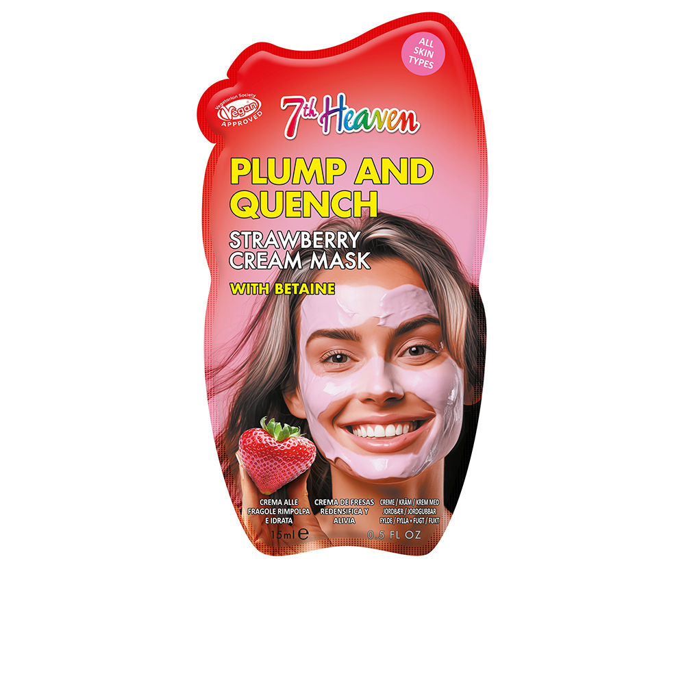 PLUMP AND QUENCH strawberry cream mask 15 gr