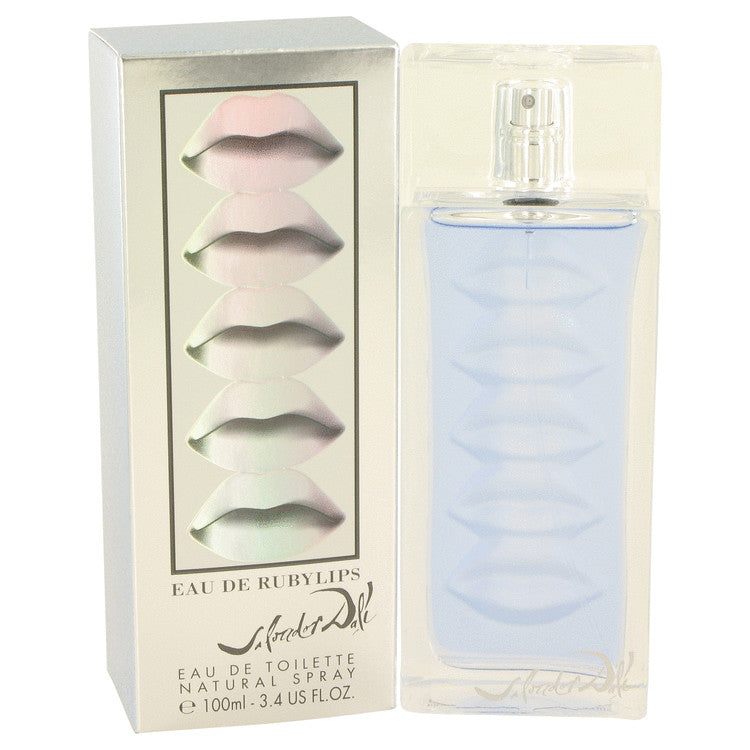 Eau de Ruby Lips by Salvador Dali - Eau De Toilette Spray 1 oz