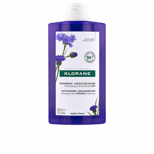 A LA CENTAUREA BIO anti-yellowing shampoo for gray and blond hair