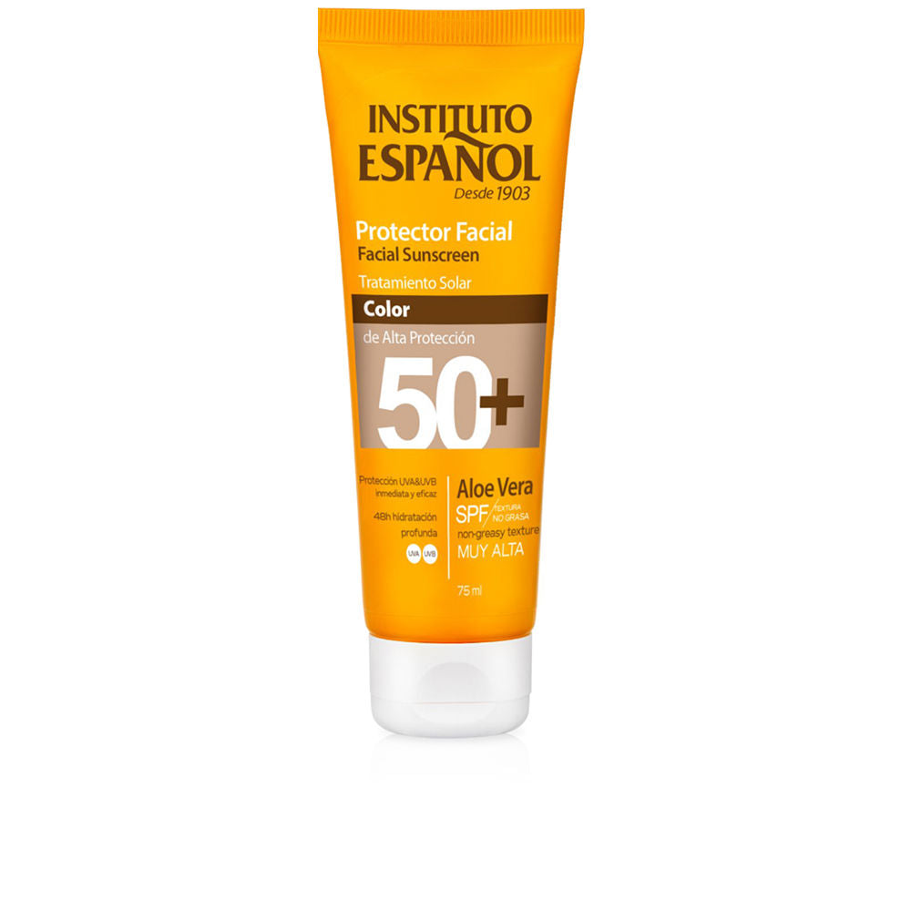 ALOE VERA FACIAL PROTECTOR with color SPF50+