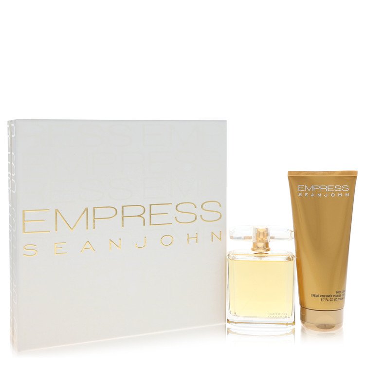 Empress by Sean John - Gift Set -- 3.4 oz Eau De Parfum Spray + 6.7 oz Body Cream