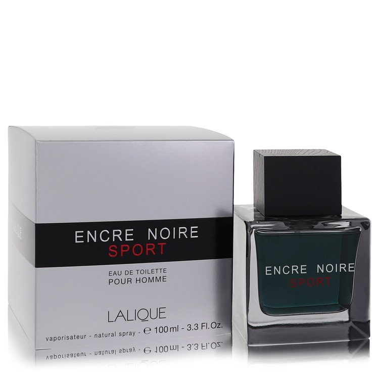 Encre Noire Sport by Lalique - Eau De Toilette Spray 3.3 oz