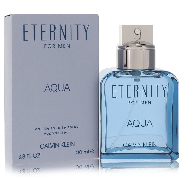 Eternity Aqua by Calvin Klein - Eau De Toilette Spray 3.4 oz