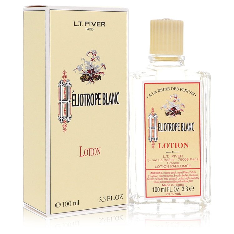 Heliotrope Blanc by LT Piver - Lotion (Eau De Cologne) 3.3 oz