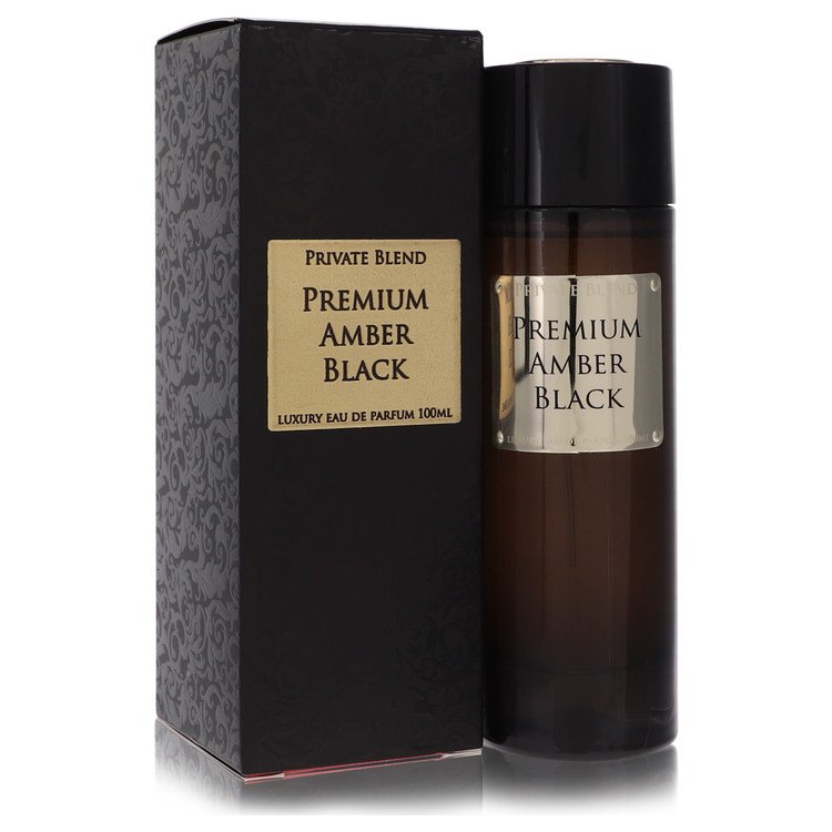 Private Blend Premium Amber Black par Chkoudra Paris - Eau de Parfum en vaporisateur 3,4 oz