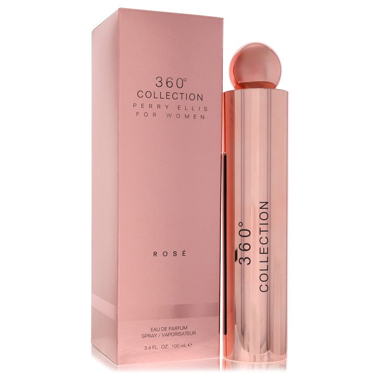 Perry Ellis 360 Collection Rose by Perry Ellis - Eau De Parfum Spray 3.4 oz