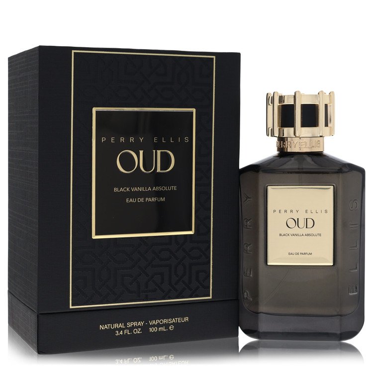 Perry Ellis Oud Black Vanilla Absolute by Perry Ellis - Eau De Parfum Spray 3.4 oz